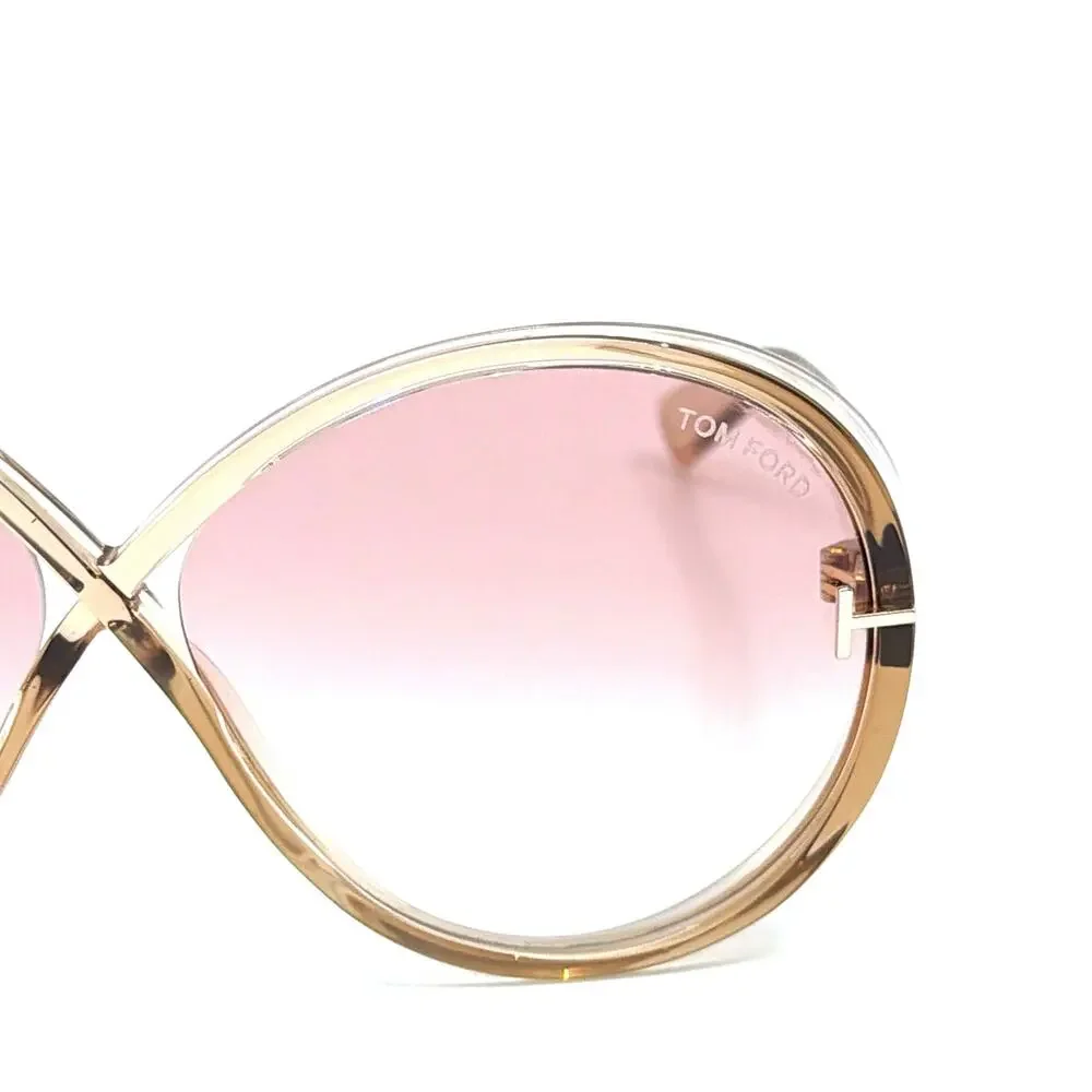 New, TOM FORD Edie-02 Sunglasses TF1116 45T Authentic - Picture 5 of 12